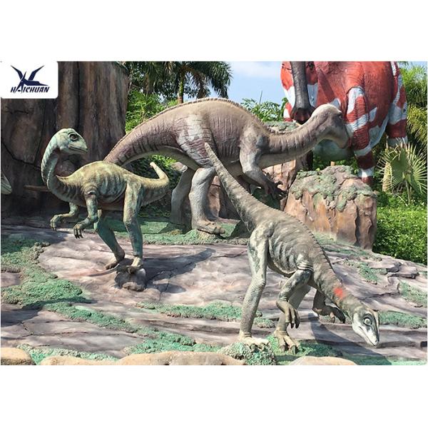Buy Realistic Rubber Outdoor Dinosaur Statues For Plaza Remote Control at wholesale prices