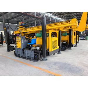 Crawler Type Water Borehole Drilling Machine Farming Underground 200m Depth