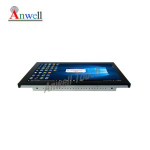 300cd/m2 15.6Inch Industrial Capacitive All In One Pc Touch Screen With Window