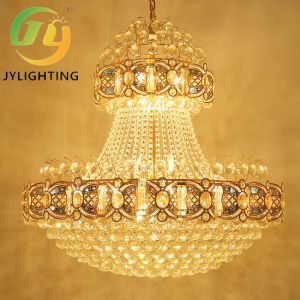 European Modern Style D60/80/100/120/150CM K9 Crystal Chandelier Classic