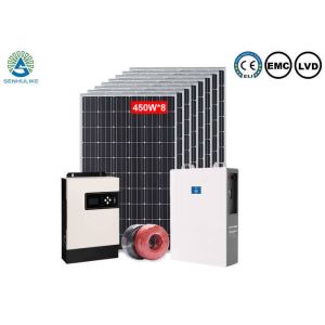 Quality 5KW Home Use Solar Power System Complete Kit Off Grid Hybrid Solar Power Kits for sale