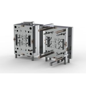 OEM / ODM ： Cold Runner Injection Molding & Bracket In Glasses 1*2 No.23058-B