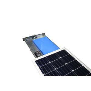 100W ALL IN ONE Solar LED street Light with auto ON/OFF control waterproof IP65