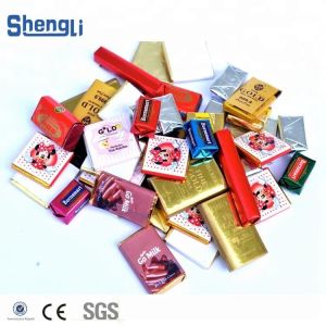 Chocolate Bar Envelop Wrapping Machine For Multi-Purpose Packaging