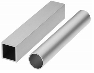 Buy Custom Aluminum Extrusion Rectangular Tube for Trains Machinery at wholesale prices