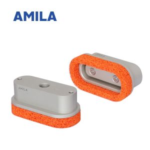 0.36kg Anodized Aluminum Vacuum Suction Gripper With Self Adhesive Sponge