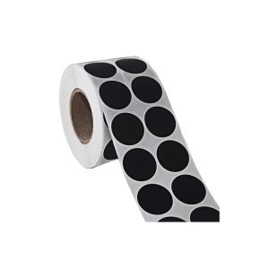 Waterproof Black Color Shampoo Bottle Adhesive Vinyl Stickers
