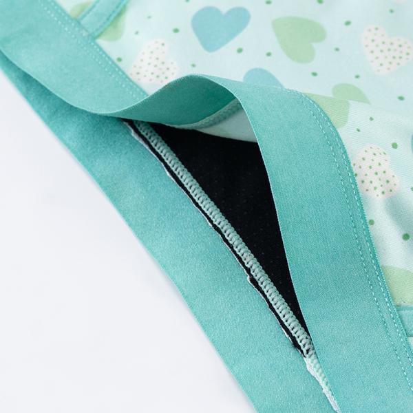 Cotton Spandex Period Panties Underwear Plain Dyed MidRise Maternity Period Underwear