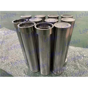 Stainless Steel Wedge Wire Screen , Wedge Wire Mesh Industrial Baskets