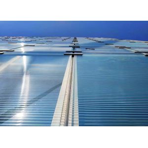 3D Shape Pattern SGP Laminated Glass , Carved Custom Laminated Glass