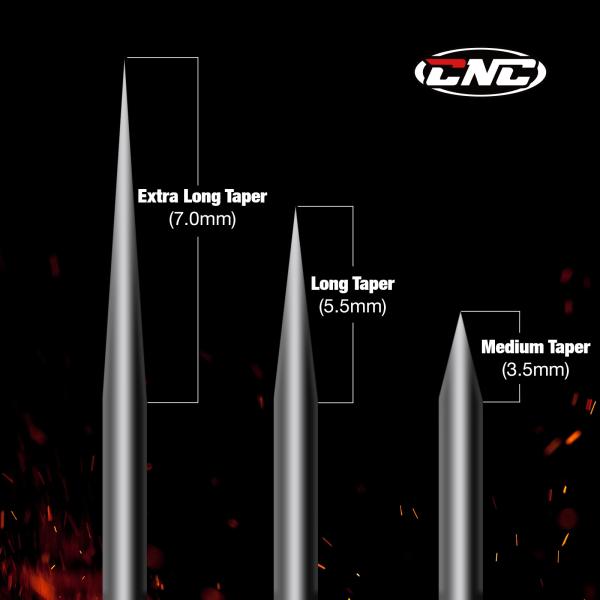 CNC Fuego Stainless Steel Round Shader Tattoo Needles Single Use Magnum Needle Tattoo