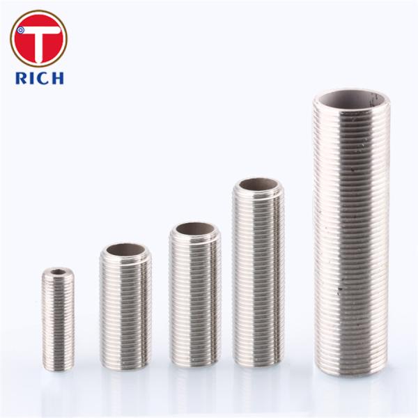 304 Stainless Steel Through Outer Wire Hollow Fully Threaded Pipe Through Plate Joint