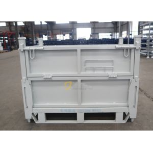 Q235 Steel Stillage Cage Crates Sheet Metal Pallet Custom 940x545mm