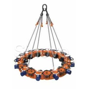 Cylinder Stroke 230mm Machine Pile Breakers Hydraulic System 31.5MPa To Break Round P[ile, Cut Pile Head