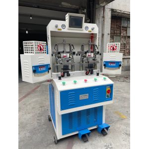 3KW Computer Controlled Shoe Moulding Machine Automatic Shoe Upper Machine