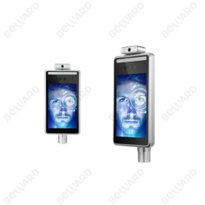 8 Inch Biometric 110db ±0.4℃ Facial Recognition Temperature Scanner