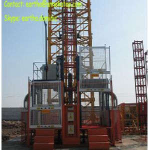 2t load construction elecator material hoist