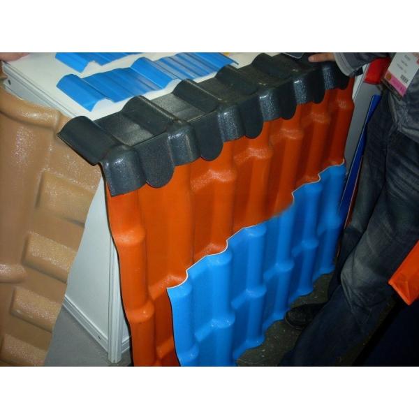 Buy Long-Lasting Performance PVC Roof Tile Line with Weg/Siemens Motor 10 Tons Capacity at wholesale prices