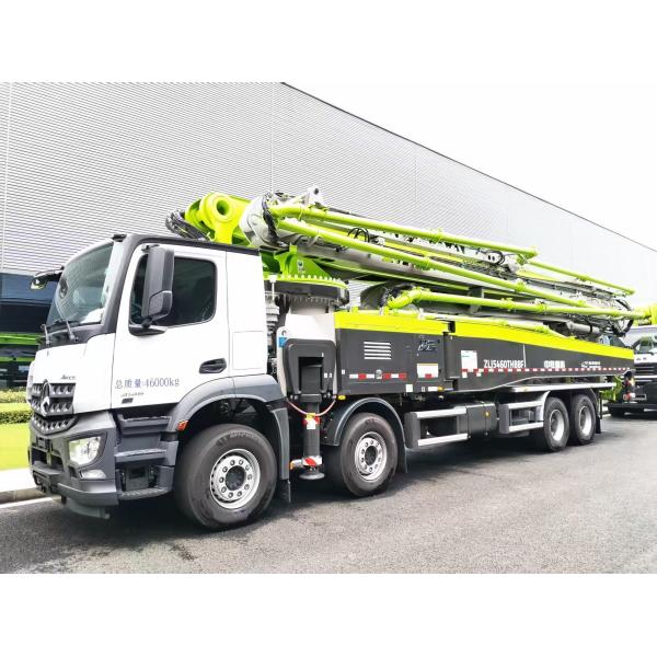 New 2025 Zoomlion 62meter Concrete Boom Pump Truck with Sitrak Chassis 11.3Mpa