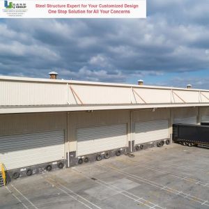 3D Modeling Industrial Peb Building Bolted Connection Steel Fire Prevention