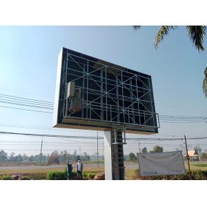 LED Outdoor Video Wall Commercial Building Fixed P10 Outdoor LED Display