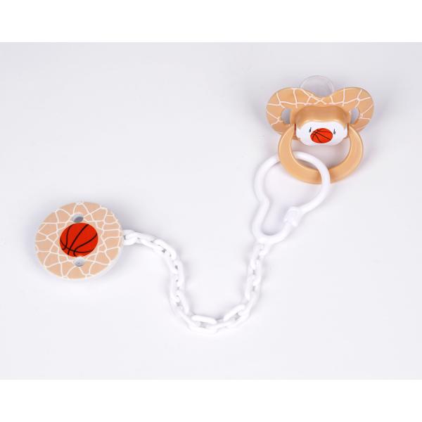 Buy ISO9001 S  M L 110℃ ABS Baby Silicone Soother at wholesale prices