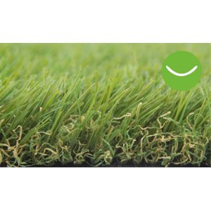 Quality Lush Green Natural Looking Garden Artificial Grass Carpet 20mm Height for sale
