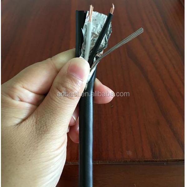 Explosion proof Instrument cable 1pair AWG16 with CORRUGATED METAL ARMOR OF AC90 Galvanized