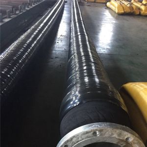 8" And 10" Offshore Hydraulic Hose / Marine Dock Oil Hose With Steel Flange