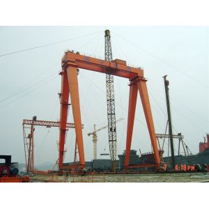 OEM Remote Controlling Gantry Shipyard Cranes For Granite Industry