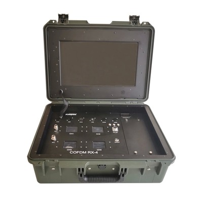 4 Channel COFDM HD Video Transmitter with 17 Monitor 1080P