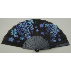Promotion Plastic Folding Hand Fans / Custom Wedding Hand Fans