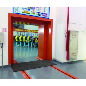 Customized Barite Concrete Shielding Radiation Protection Door With Rollers