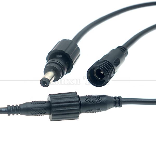IP67 Waterproof Male Female 5.5X2.1mm 5.5x2.5mm 3.5x1.35mm Jack DC Power Extension Cable