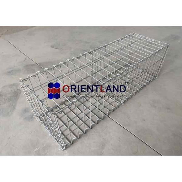 Buy Durable Landscaping Gabion Baskets / Rock Basket Retaining Wall Customisation  at wholesale prices