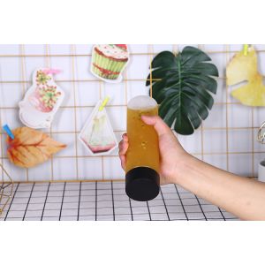 Square Round Milk Tea Bottles Insulation for Leak-proof Performance