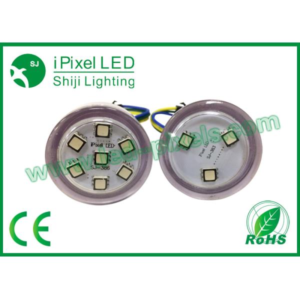 Smart Color Changing Rgb LED pixel light , 6pcs LED module 5050 Ride Fun Fair