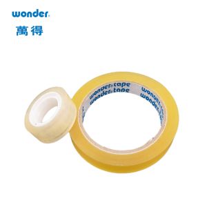 Acrylic Adhesive BOPP Stationery Tape Clear 30m Length Custom