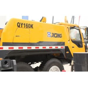 Durable 160Ton QY160K Hydraulic Mobile Crane With LCD Display