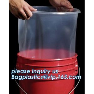 Bucket Liner Disposable Pail Liner, Drum Inserts & Liners, Plastic Protective