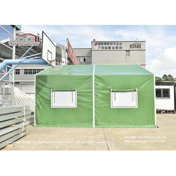 Buy Self Cleaning Custom Canvas Waterproof Military Tents With Sidewalls at wholesale prices
