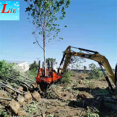 Made in China Tree Spade/Tree Transplanter for skid steer,excavator tree