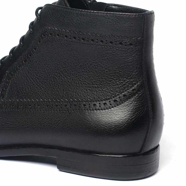 Breathable Anti Odor Lace Up Mens Leather Dress Boots