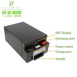 Rechargeable Lithium Battery 36V 48V 72V 50ah 60ah 70ah For Motorcycle Ebike