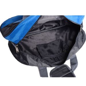 Water Resistant Folding Duffle Bag / Waterproof Travel Bag 50x21x30 Cm Size