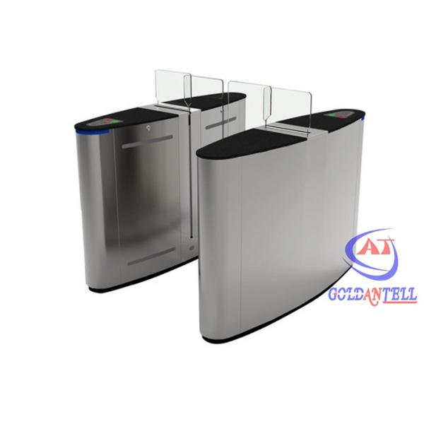 Buy 304 Stainless Steel Flap Barrier Gate Security Door Mechanism Rs485 Fingerprint at wholesale prices