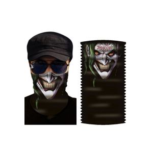Hair Wrap Polyester Microfiber Large Biker Face Bandana