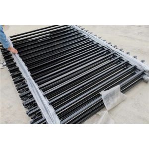 Tubular Garrison Security Fencing For School Factory Railway