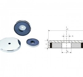 Buy NdFeB Internal thread neodymium pot magnet at wholesale prices