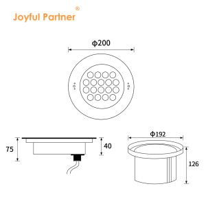 Underwater Pool Lamp Lighting Waterproof IP68 12V Stainless Steel 18W 36W LED